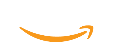 Amazon logo white